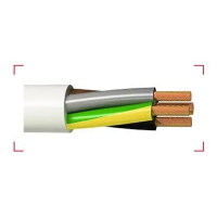 Przewód warsztatowy H05VV-F (OWY) 4x0,5 500V żo BĘBEN | 5901259826999 Ełktrim