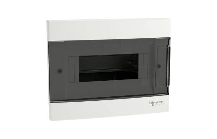 Rozdzielnica modułowa podtynkowa 1x8 IP40 drzwi transparentne, Easy9 EU EZ9EU-1-8-PT-T | EZ9EUA108 Schneider Electric