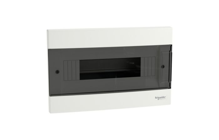 Rozdzielnica modułowa podtynkowa 1x12 IP40 drzwi transparentne, Easy9 EU EZ9EU-1-12-PT-T | EZ9EUA112 Schneider Electric
