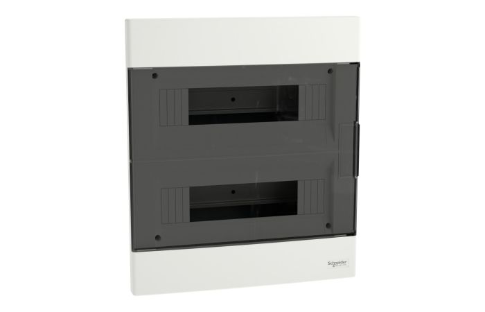 Rozdzielnica modułowa podtynkowa 2x12 IP40 drzwi transparentne, Easy9 EU EZ9EU-2-12-PT-T | EZ9EUA212 Schneider Electric