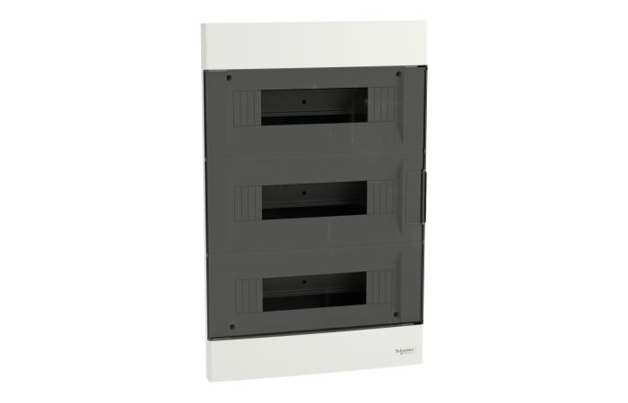 Rozdzielnica modułowa podtynkowa 3x12 IP40 drzwi transparentne, Easy9 EU EZ9EU-3-12-PT-T | EZ9EUA312 Schneider Electric