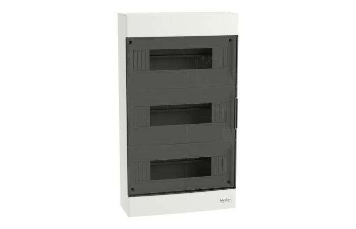 Rozdzielnica modułowa natynkowa 3x12 IP40 drzwi transparentne, Easy9 EU EZ9EU-3-12-NT-T | EZ9EUC312 Schneider Electric