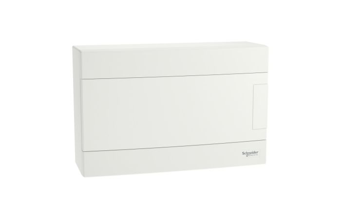 Rozdzielnica modułowa natynkowa 1x12 IP40 drzwi białe, Easy9 EU EZ9EU-1-12-NT-P | EZ9EUD112 Schneider Electric