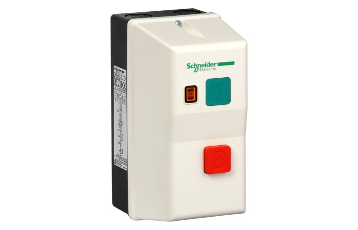 Rozrusznik bezpośredni w obudowie TeSys LE 1,8-2,6A, napięcie cewki 380VAC | LE1M35Q708 Schneider Electric