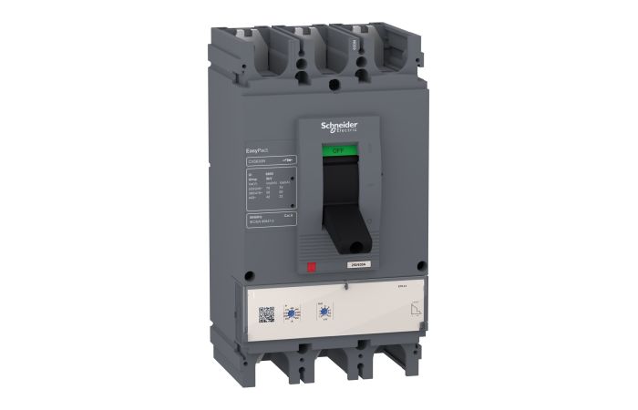 Wyłącznik mocy EasyPact CVS630N, 3P, 630A, 50kA, wyzwalacz elektroniczny ETS2.3, Compact CVS  | LV563510 Schneider Electric