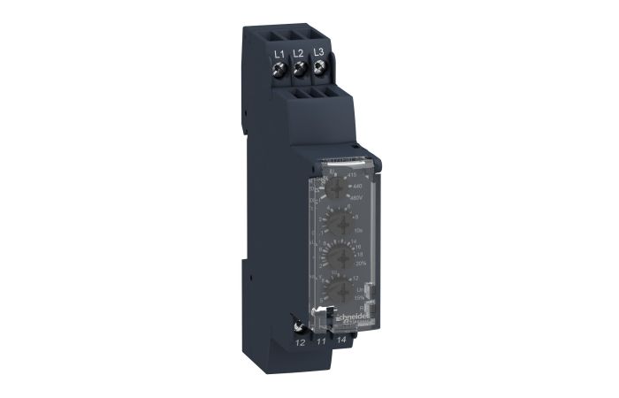 Przekaźnik monitorujący fazę 183-528V | RM17TE00 Schneider Electric