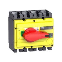 Rozłącznik Compact INS INV INS250 żółto-czerwony 160A 4P | 31125 Schneider Electric