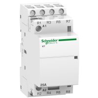 Stycznik modułowy ICT50 25A 24VAC 4NC, Acti 9 | A9C20137 Schneider Electric