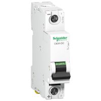Wyłącznik nadprądowy C 60H-DC 10KA C 63A DC 1P Acti 9 | A9N61519 Schneider Electric
