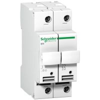 Rozłącznik bezpiecznikowy cylindryczny 2P 10x38mm STI, Acti 9 | A9N15651 Schneider Electric