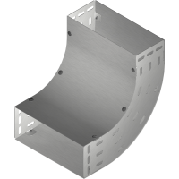 Łuk 90st. LUP100H100, gr.blachy 1,5mm | 113010 Baks