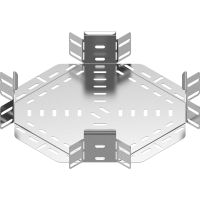 Czwórnik korytka CZKJ100H80, gr.blachy 1,0mm | 182710 Baks