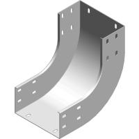 Łuk wewnętrzny 90st. LZWC200H100, gr.blachy 2,0mm (STD) | 311920 Baks