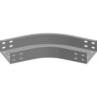 Kolanko 45st. KKZMP100H50, gr.blachy 1,5mm | 350810 Baks