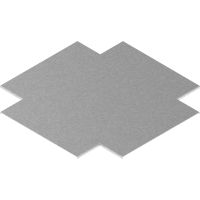 Pokrywa czwórnika kanału PCZKN240, gr.blachy 1,0mm | 500624 Baks