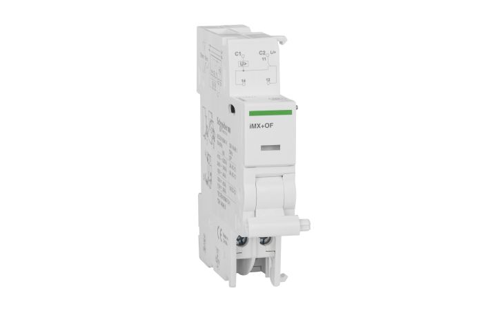 Wyzwalacz wzrostowy ze stykiem iMX+OF-230/400 1CO 100&hellip;415 VAC, 110&hellip;130 VDC, Acti 9 | A9A26946 Schneider Electric