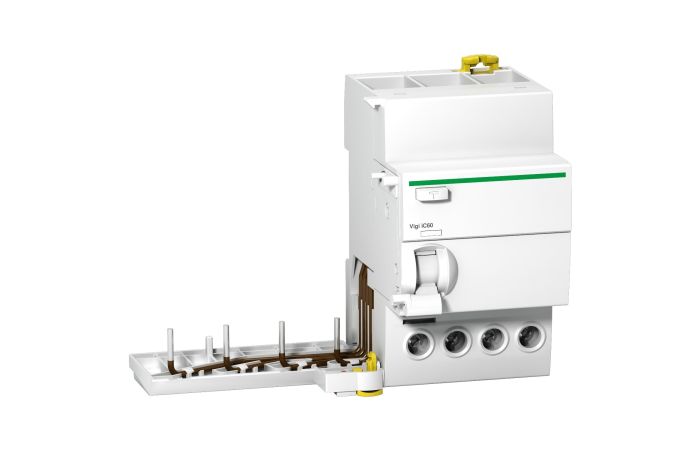 Blok różnicowo-prądowy VIGI IC60 25A 30mA A 4P, Acti 9 | A9W21425 Schneider Electric