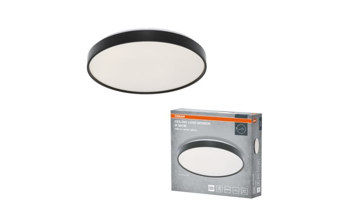 Plafon LED CEILING LUXO SENSOR 24W 2640lm 4000K 840 IP20 BK czarny 3 LATA GWARANCJI | 4099854651335 Ledvance