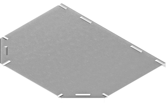 Pokrywa trójnika korytka PTKJ50, gr.blachy 1,0mm | 103005 Baks