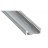 Profil D nawierzchniowy 1m srebrny anodowany AL-PROFIL D 6,3x16mm GXLP755 | 10-0044-10 LED Labs
