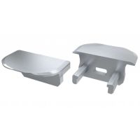 Zaślepka z otworem okrągła inox EC-PROFIL do profilu B GXLP978 | 12-0033-00 LED Labs