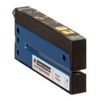 Czujnik fotoelektryczny OsiSense XU XUY widełkowy regulowany 5X95mm 12..24VDC M8 | XUYFANEP100005 Telemecanique Sensors