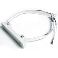 Uchwyt do słupów prostych ŻN, E, ALAI US-1 (uchwyt, taśma stalowa, kątownik, śruby,podkł, nakręt) | AK-60022 Incobex