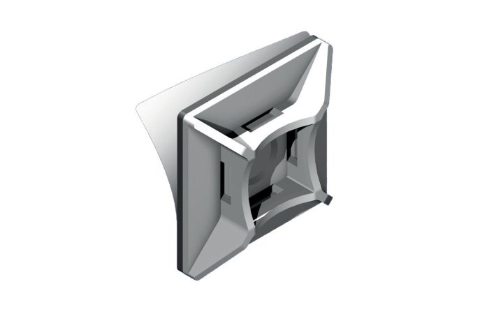 Podstawka montażowa do opasek - samoprzylepna PMS-25-25-100 biała (100szt) | 25.225 Elektro-Plast Opatówek