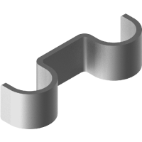 Uchwyt kabla UEFB10, gr. blachy 1,5mm | 425710 Baks