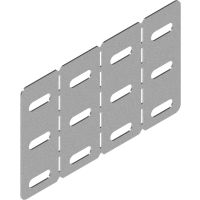 Łącznik kątowy koryta LKDH100, gr. blachy 1,2mm | 112700 Baks