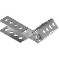 Łącznik wzmocniony przegubowy LWP, gr. blachy 3,0mm | 661303 Baks