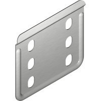 Łącznik korytka LPMLH60 gr. blachy 0,7mm | 162800 Baks