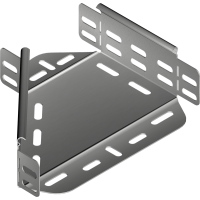 Redukcja prawa RKPJ200/100H50 gr. blachy 1,0mm | 159520 Baks