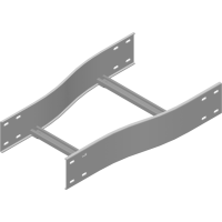 Redukcja symetryczna RSDSC600/500H110, gr. blachy 2,0mm | 413062 Baks
