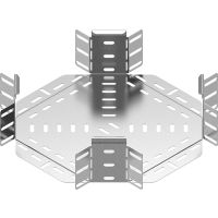 Czwórnik korytka CZKJ150H100 gr. blachy 1,0mm | 112715 Baks