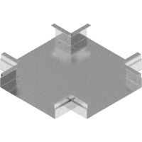 Czwórnik kanału CZKN340H28, gr.blachy 1,0mm | 521434 Baks