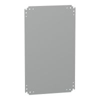 Płyta montażowa pełna ocynkowana do obudowy PLA 500x 750mm , Thalassa | NSYPMM75 Schneider Electric