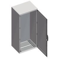 Obudowa stojąca SM drzwi pełne z płytą montażową 1600x 800x 300mm Spacial | NSYSM16830P Schneider Electric