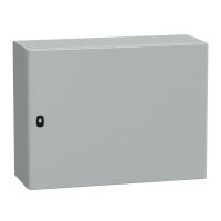 Obudowa wisząca Spacial S3D drzwi gładkie b/pł. mont 600x800x300 (WxSxG) IP66 IK10 RAL7035, Special | NSYS3D6830 Schneider Electric