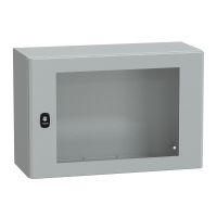 Obudowa Spacial S3D przezroczyste drzwi bez pł.montażowej 400x600x250 (WxSxG) IP66 IK08 RAL7035 | NSYS3D4625T Schneider Electric