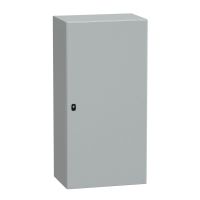 Obudowa Spacial S3D drzwi gładkie z płytą montażową 1200x600x400 (WxSxG) IP66 IK10 RAL7035 | NSYS3D12640P Schneider Electric