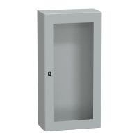 Obudowa przezroczysta drzwi wys 1200x600x300 IP66 IK08 RAL7035 bez płyty montażowej | NSYS3D12630T Schneider Electric
