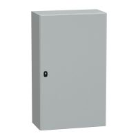Obudowa wisząca Spacial S3D drzwi gładkie b/pł. mont 1000x600x300 (WxSxG) IP66 IK10 RAL7035, Special | NSYS3D10630 Schneider Electric