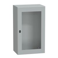 Obudowa Spacial S3D przezroczyste drzwi bez płyty montażowej 1000x600x400 (WxSxG) IP66 IK08 RAL7035 | NSYS3D10640T Schneider Electric