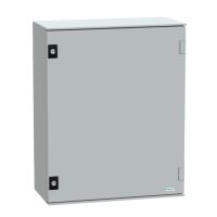 Obudowa poliestrowa wisząca PLM z płytą ocynkowaną IP66 530x430x200mm Thalassa | NSYPLM54PG Schneider Electric