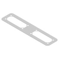 Stalowy podwójny adapter do flansz FL21 495x220mm do S3D szer 600mm, głębokości 300-400mm Spacial | NSYTLG2FL Schneider Electric