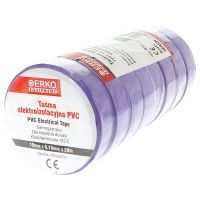 Taśma izolacyjna T PVC 19X20, fioletowa | TPVC_19-20-FIOLET/1 Erko
