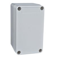 Pusta kaseta sterująca bez otworów szara 85x146mm Harmony XAP | XAPA1100 Schneider Electric