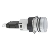 Lampka sygnalizacyjna biała LED 12-24V okrągły Harmony XB6 | XB6AV1BB Schneider Electric