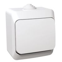 Łącznik krzyżowy IP44 16A biały, Cedar Plus | WDE000570 Schneider Electric